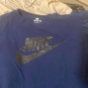 Navy Blue Large Nike Top
